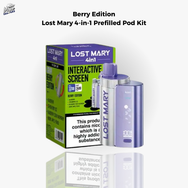 Berry Edition Lost Mary 4-in-1 Prefilled Pod Kit