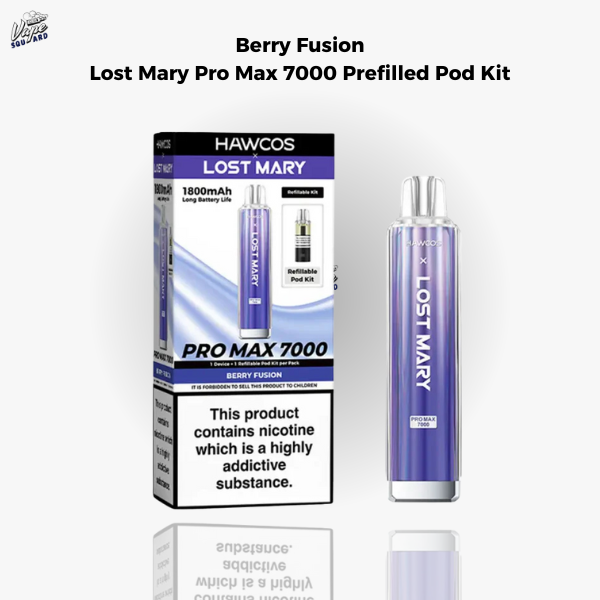 Berry Fusion Lost Mary Pro Max 7000 Prefilled Pod Kit