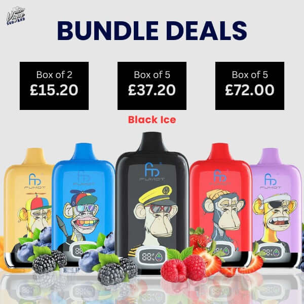 Black Ice Fumot Digital Box 12000 Prefilled Pod Kit