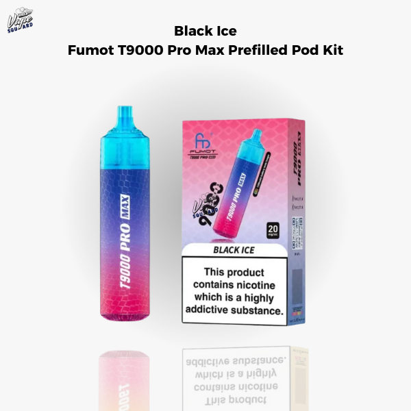 Black Ice&nbsp;Fumot T9000 Pro Max Prefilled Pod Kit