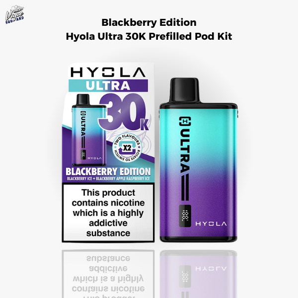 Blackberry Edition Hyola Ultra 30K Prefilled Pod Kit