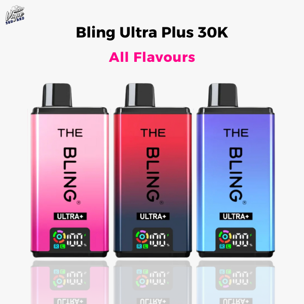 Bling Ultra Plus 30K Prefilled Pod Kit - All Flavours