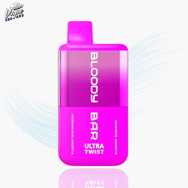 Bloody Bar Ultra Twist 20k Blue Sour Raspberry Prefilled Vape Kit