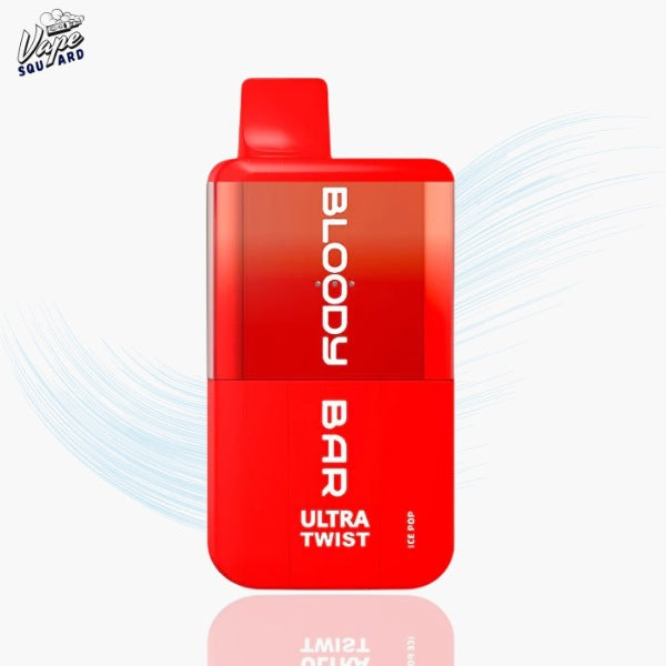 Bloody Bar Ultra Twist 20k Rainbow Ice Pop Prefilled Vape Kit