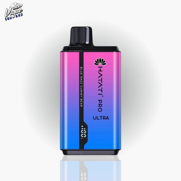 Blue Razz Gummy Bear Hayati Pro Ultra 15000 Puffs Prefilled Vape