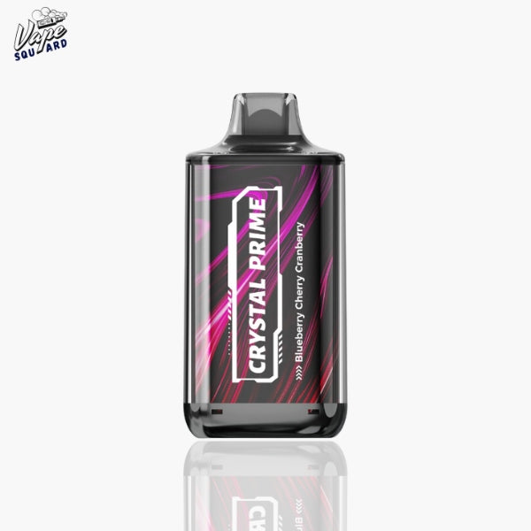 Blueberry Cherry Cranberry Crystal Prime Deluxe 18000 Puffs Prefilled Vape