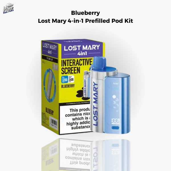 Blueberry Lost Mary 4-in-1 Prefilled Pod Kit
