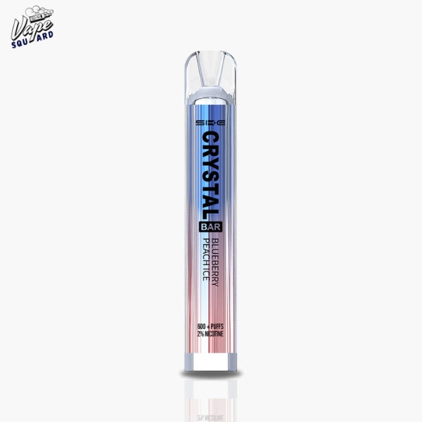Blueberry Peach Ice  SKE Crystal Bar 600 Prefilled Vape