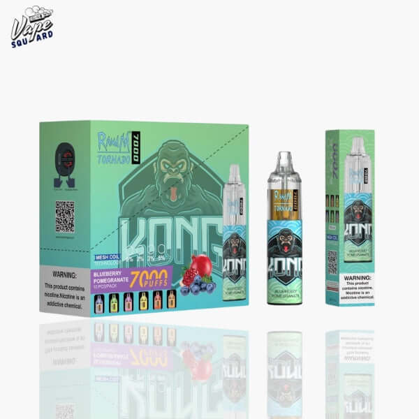 Blueberry Pomegranate RandM Tornado 7000 Puffs Prefilled Vape Blueberry Pomegranate RandM Tornado 7000 Puffs Prefilled Vape
