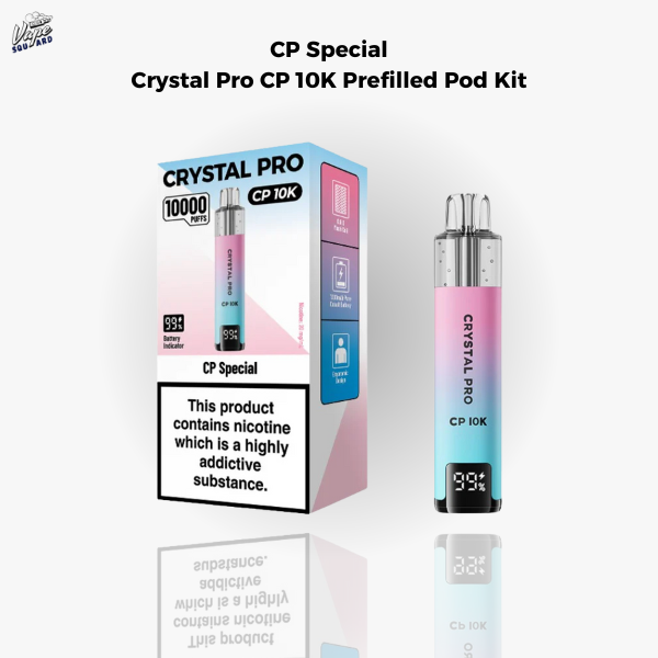 CP Special Crystal Pro CP 10K Prefilled Pod Kit