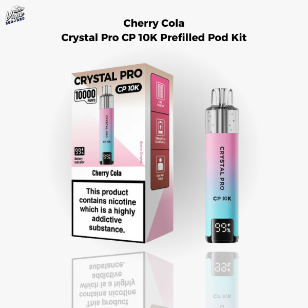 Cherry Cola Crystal Pro CP 10K Prefilled Pod Kit
