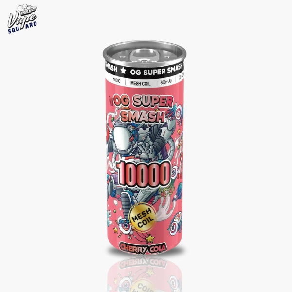 Cherry Cola OG Super Smash 10000 Puffs Prefilled Vape
