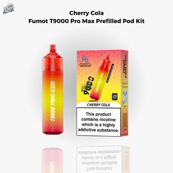 Cherry Cola Fumot T9000 Pro Max Prefilled Pod Kit