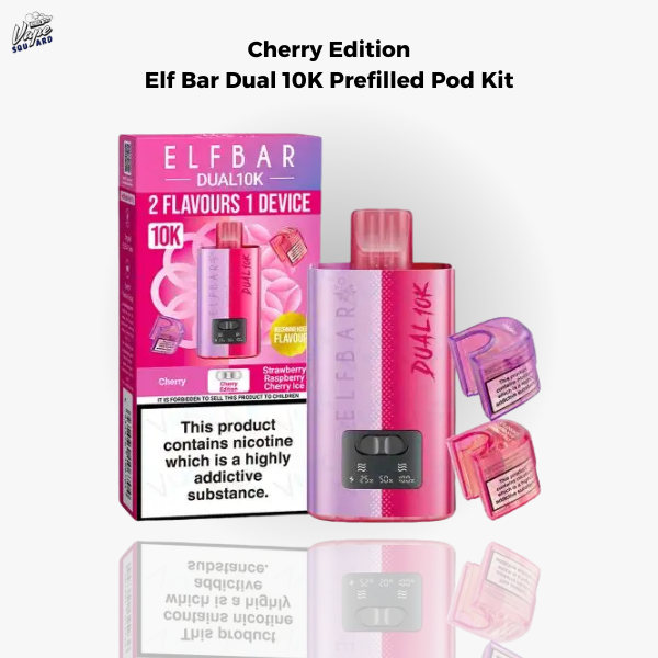 Cherry Edition Elf Bar Dual 10K Prefilled Pod Kit