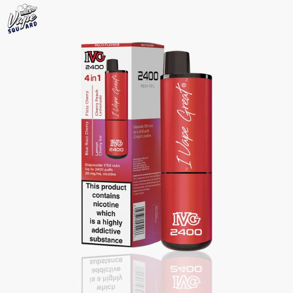 Cherry Edition IVG 2400 Prefilled Vape