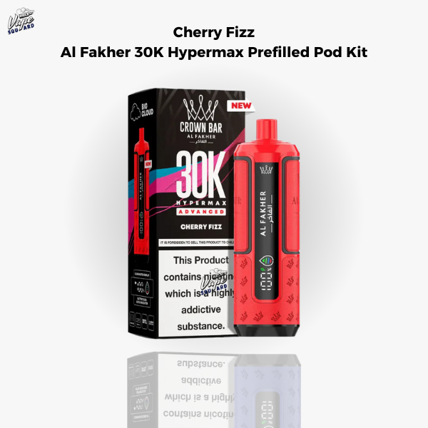 Cherry Fizz Al Fakher 30K Hypermax Prefilled Pod Kit