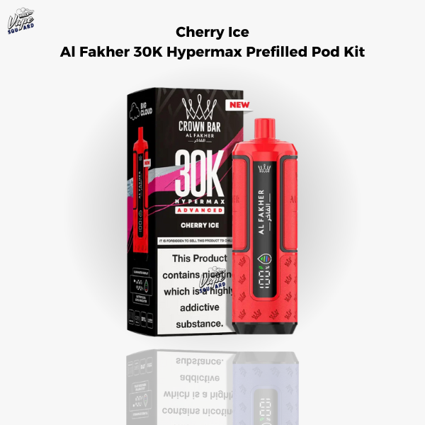 Cherry Ice Al Fakher 30K Hypermax Prefilled Pod Kit