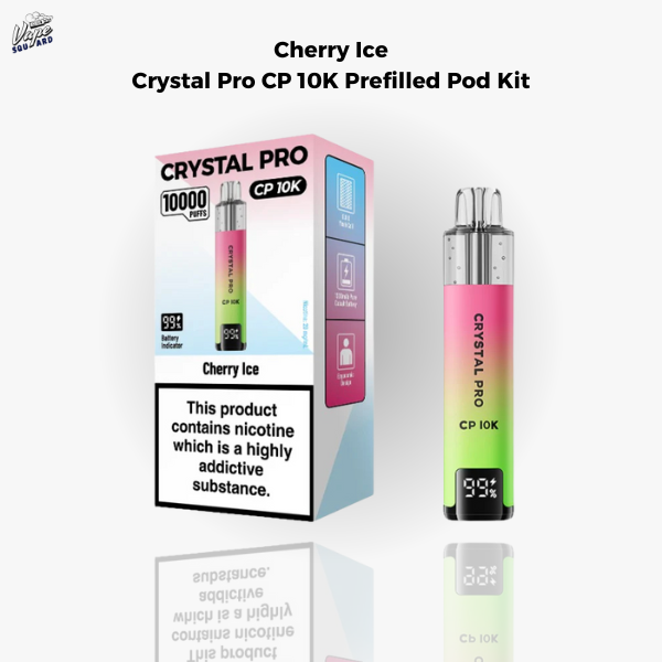 Cherry Ice Crystal Pro CP 10K Prefilled Pod Kit