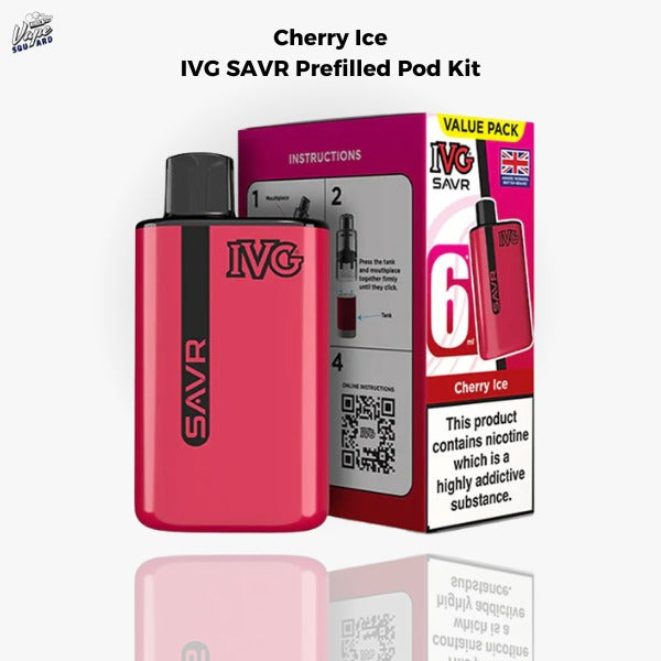 Cherry Ice IVG SAVR Prefilled Pod Kit