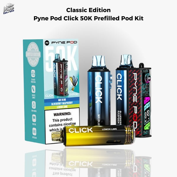 Classic Edition Pyne Pod Click 50K Prefilled Pod Kit