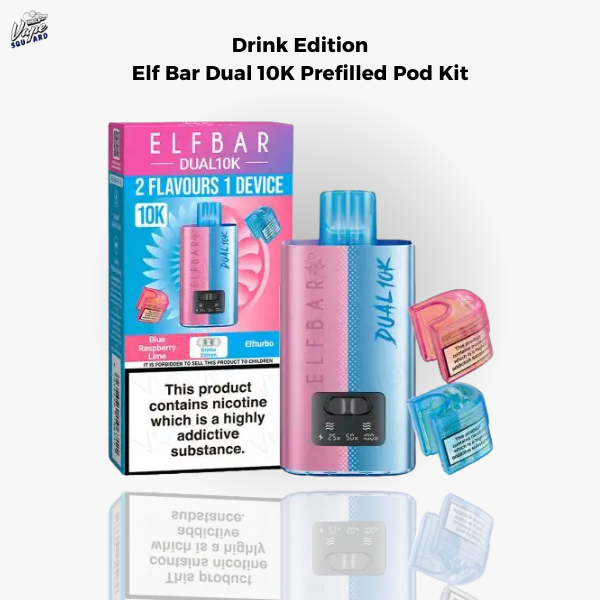 Drink Edition Elf Bar Dual 10K Prefilled Pod Kit