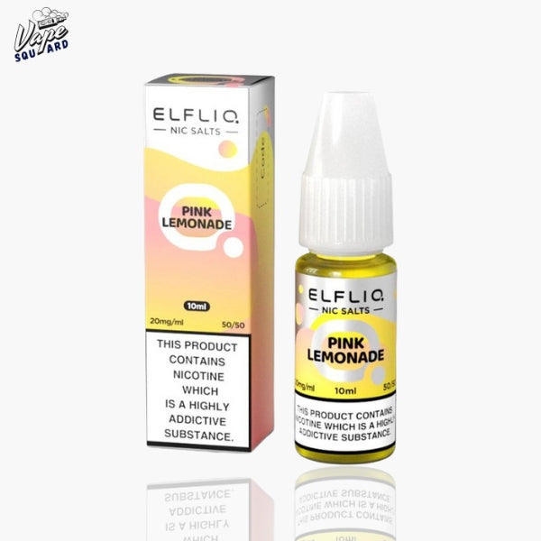 Pink Lemonade ELF BAR ELFLIQ Nic Salt (Pack of 10)