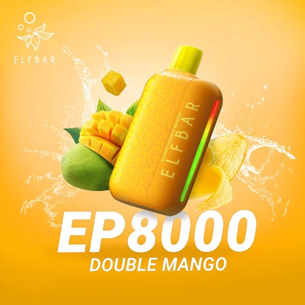 Elf Bar EP8000 Double Mango Disposable Vape