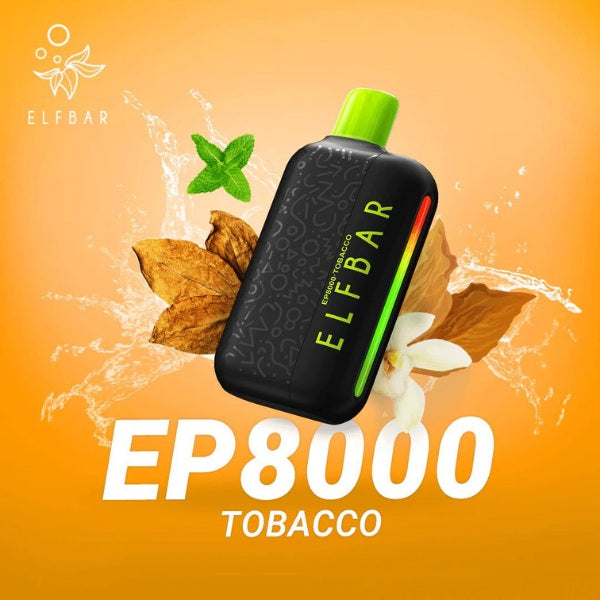 Elf Bar EP8000 Tobacco Disposable Vape