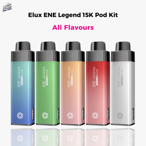 Elux ENE Legend 15K Prefilled Pod Kit: The Ultimate Flavor Collection