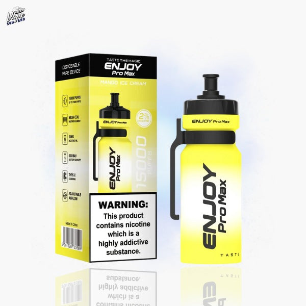 Enjoy Pro Max 15000 Mango Ice Cream Prefilled Vape