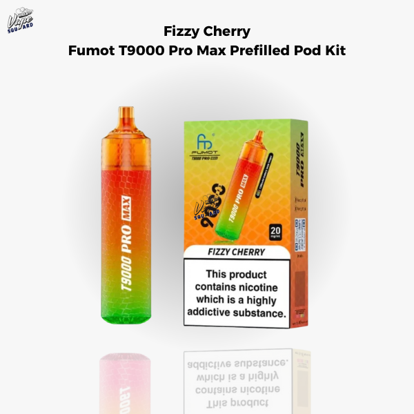 Fizzy Cherry Fumot T9000 Pro Max Prefilled Pod Kit