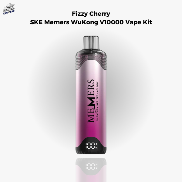 Fizzy Cherry SKE Memers WuKong V10000 Vape Kit