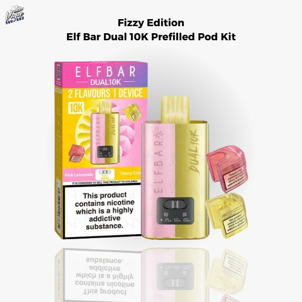 Fizzy Edition Elf Bar Dual 10K Prefilled Pod Kit