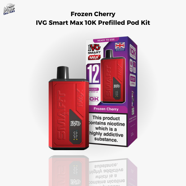 Frozen Cherry IVG Smart Max 10K Prefilled Pod Kit