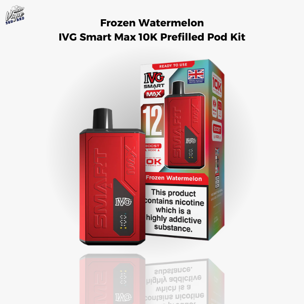 Frozen Watermelon IVG Smart Max 10K Prefilled Pod Kit