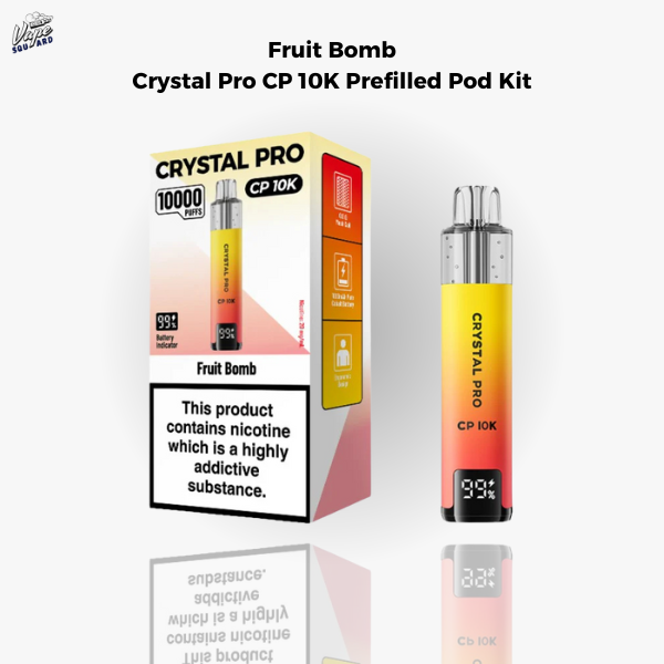 Fruit Bomb Crystal Pro CP 10K Prefilled Pod Kit