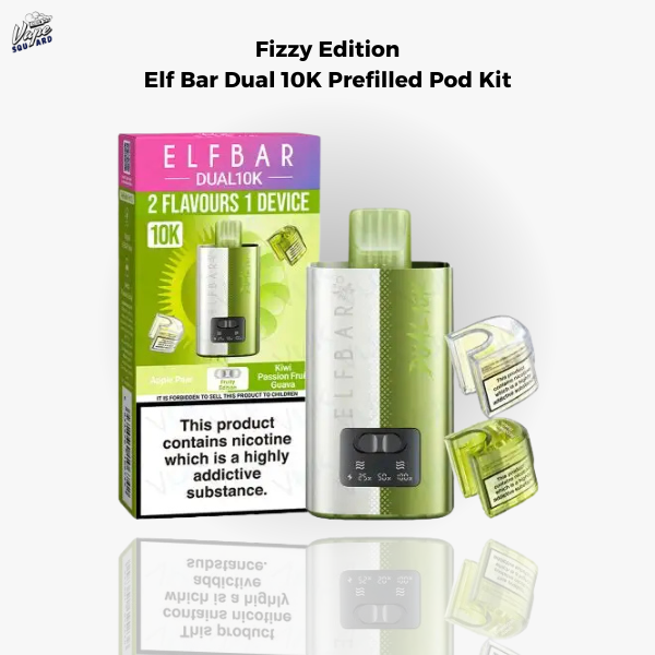 Fruity Edition Elf Bar Dual 10K Prefilled Pod Kit