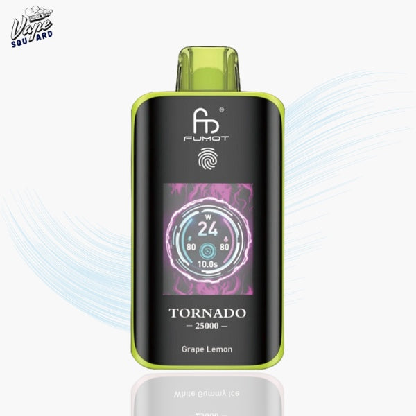 Fumot Tornado 25000 Grape Lemon Disposable Vape