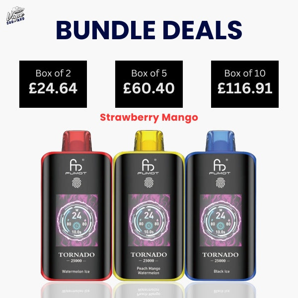 Fumot Tornado 25000 Strawberry Mango Prefilled Vape