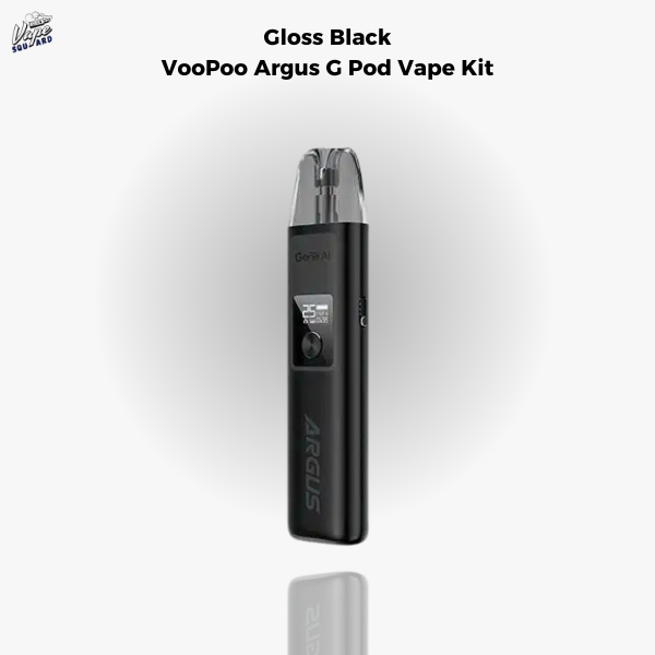 Gloss Black VooPoo Argus G Pod Vape Kit