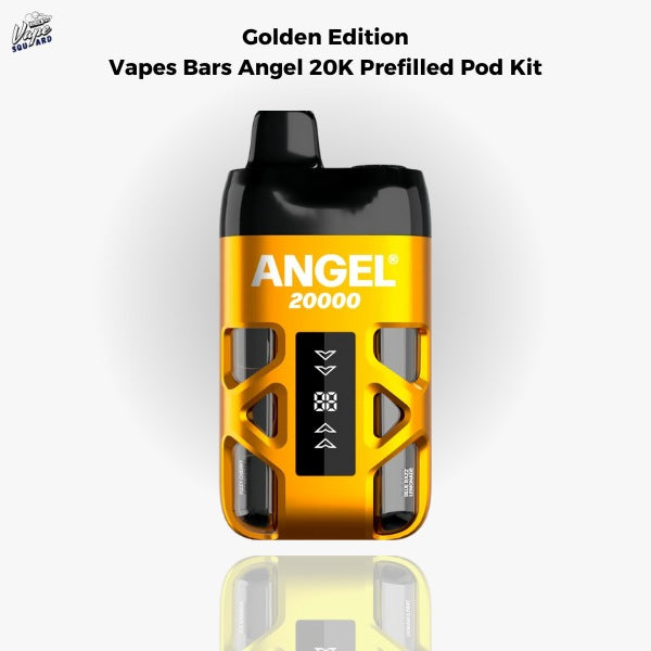 Golden Edition Vapes Bars Angel 20K Prefilled Pod Kit
