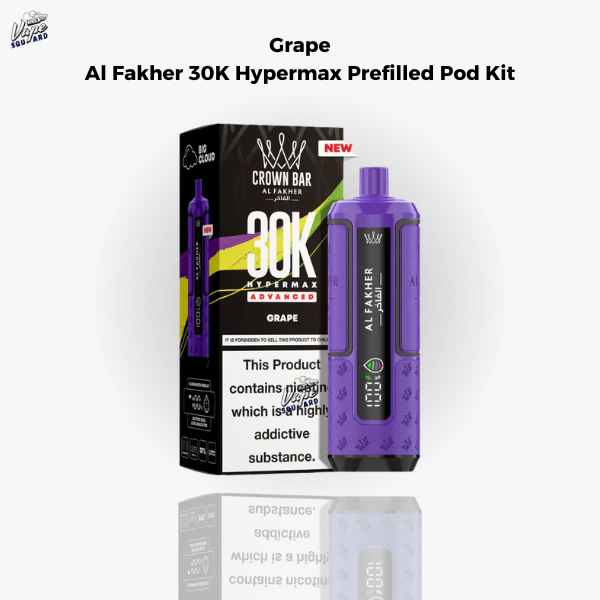 Grape Al Fakher 30K Hypermax Prefilled Pod Kit