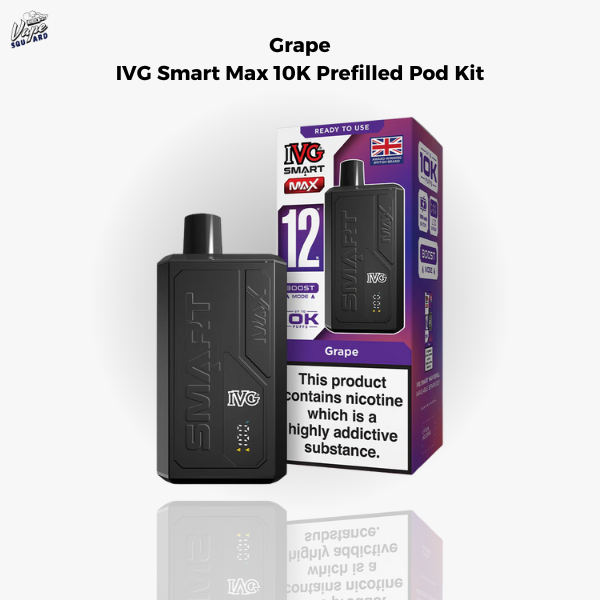 Grape IVG Smart Max 10K Prefilled Pod Kit