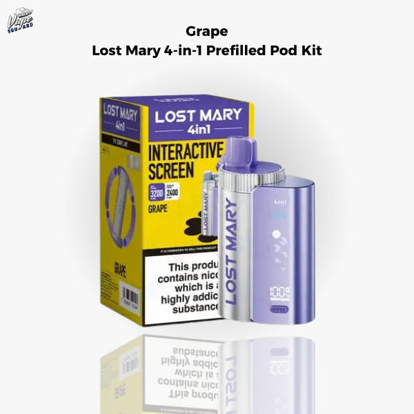 Grape Lost Mary 4-in-1 Prefilled Pod Kit