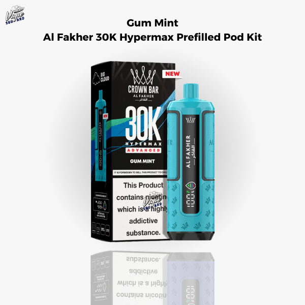 Gum Mint Al Fakher 30K Hypermax Prefilled Pod Kit