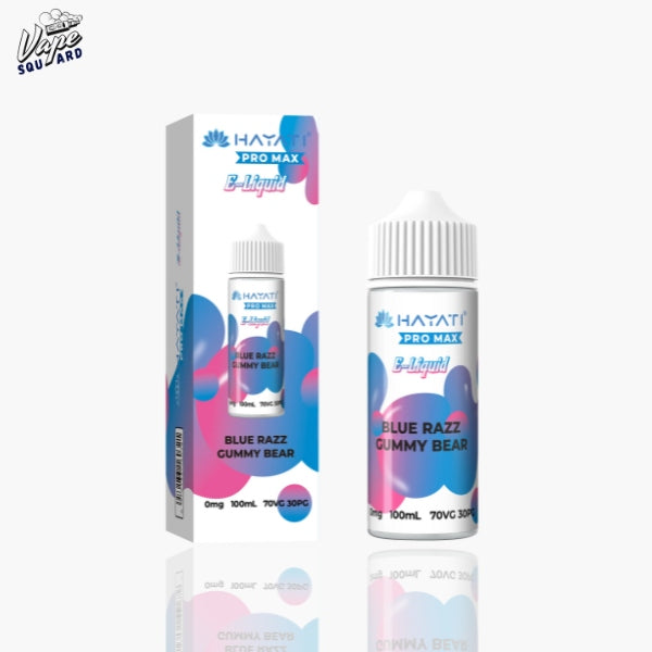 Blue Razz Gummy Bear Hayati Pro Max E-liquid 100ml