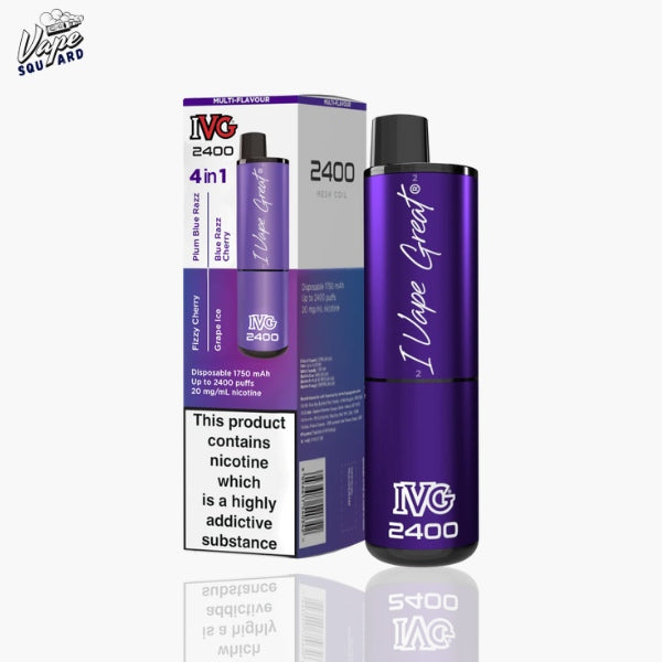 Purple Edition IVG 2400 Disposable Vape