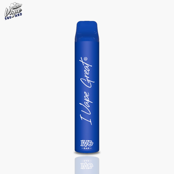Blue Raspberry Ice IVG Bar Plus Disposable Vape