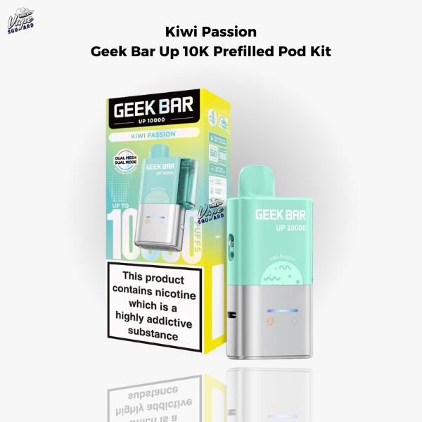 Kiwi Passion Geek Bar Up 10K Prefilled Pod Kit