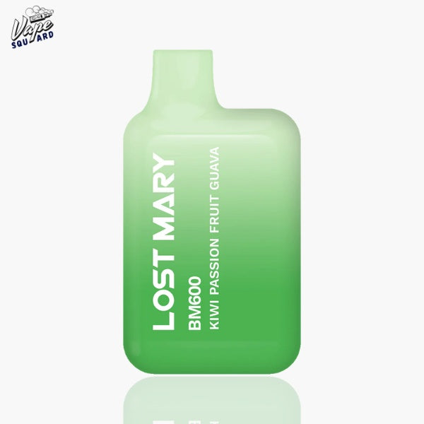 Kiwi Passionfruit Guava Lost Mary BM600 Prefilled Vape
